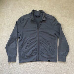 *LIKE NEW* American Giant Moto Full Zip Jacket - XL -Gray